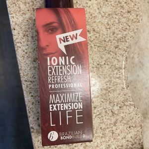 Ionic extension refresh for hair extensions